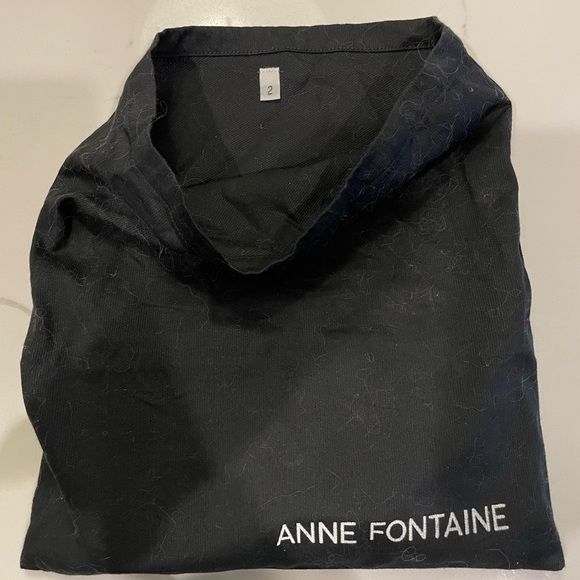 Anne Fontaine Black Patent 3 Cinch Stretch Belt - NVW main image 7
